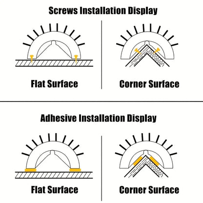 Cat Self Groomer with Massage Comb Brush - Perfect for Kitten and Puppy Grooming and Relaxation Wall-Mounted