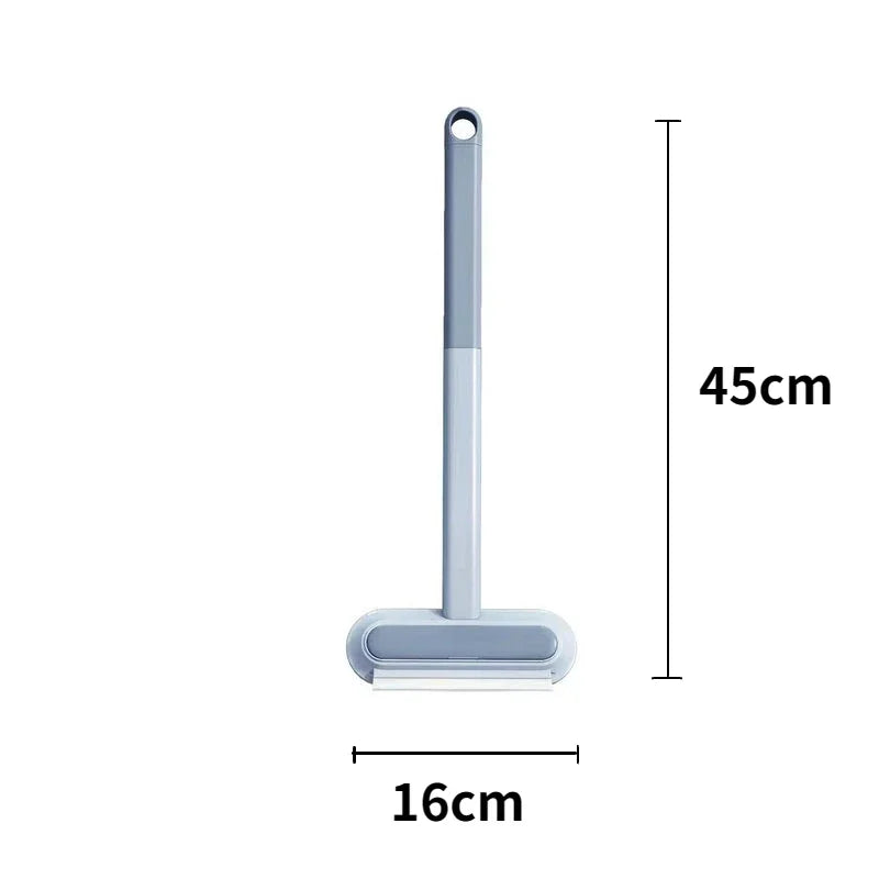 3 in 1 Pet Hair Remover Brush Long Handle Window Cleaning Brush Pet Fur Cleaning Tool Manual Cat Dog Hair Remover Brush